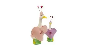 Conversation Heart Duo Goose, Baby and Outfits | Gaggleville
