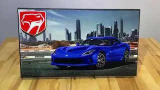 Dodge Viper Blue Memorabilia Display