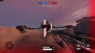 Ski Speeder on JAKKU! | STAR WARS BATTLEFRONT II (2017)