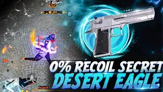 No Recoil 💀 Brazilian 🇧🇷 Desert Eagle Headshot Tricks + Settings 🥶 In Free Fire