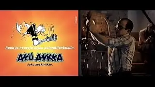 Vanha TV-mainos Aku Ankka Timo Kahilainen