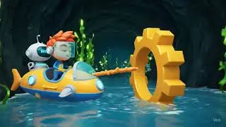 Zane & RoboBit: Ocean Bot Rescue 🌊 | Fun Underwater Robot Adventure for Kids