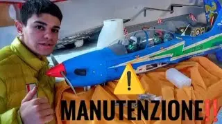 Manutenzione al Tucano 💪🛩️🧑‍🔧