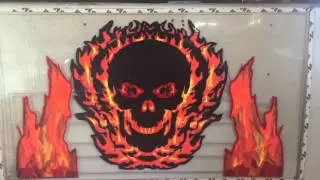 LED Decal - Lights up with sound!