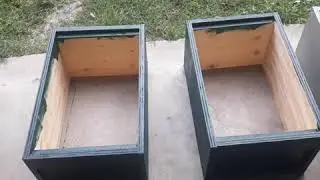 German style 8 frame langstroth hive build. English Alabama usa.