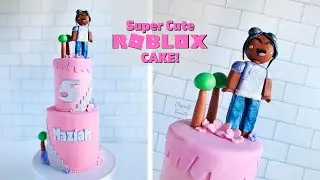 ROBLOX CAKE! | Girls Birthday Cake Idea | ChynaBsweets