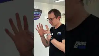 Как выглядит царапина под микроскопом?!