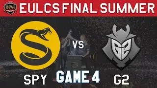 SPY vs G2 Game 4 | EULCS Final - Splyce vs G2 Esports