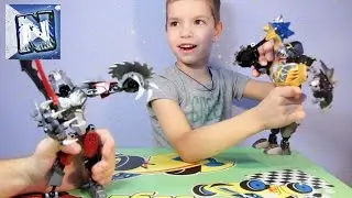 Мультик Горзан против Ворриц Серия 2 - Cartoon Gorzan vs Worriz Lego Legends of Chima Episode 2