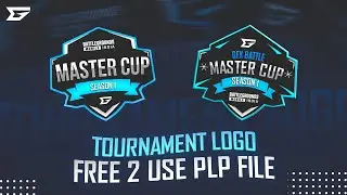 eSports Tournament Logo In Pixellab | Free 2 Use Plp File | Master Graphics