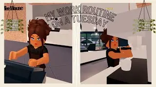 My work routine on a Tuesday | berry ave voice rp Roblox | #berryavenue #voiceover #workroutine