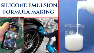 silicone Emulsion formula || how to make emulsion || silicone oil || Emulsifier || releasing agent