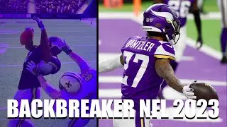 USER INTERCEPTION BY DANTZLER | Backbreaker NFL 2023 Edit