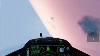 The moment of the drone crash in the skies of America