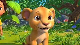 Baby Lion Missed the Jungle Parade 🦁 | Nursery Rhymes for Kids & Baby Songs