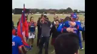 Winning Moment Nepali Rhinos Champion - 2X Cricket USA CUP 2016-CricketNP