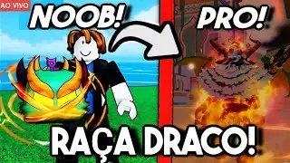 🔴BLOX FRUITS, PEGANDO RA&Ccedil;A DRACO V4 E DRAGON 🔴#roblox #bloxfruits #shorts