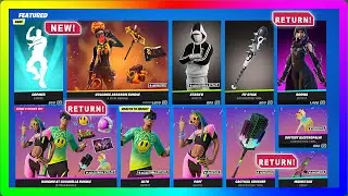 *NEW/RETURN* Copines Emote, Turn the Music Up, Jones Unchained! (Fortnite Shop) October 5, 2022 🎃