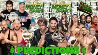 2015  WWE  MIB predictions