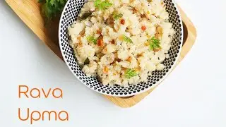 Rava upma recipe - Sooji upma recipe - Semolina upma recipe 