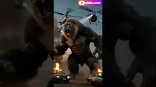 Humans vs Monster Hybrid 💥 | AI Realistic Fight Scene! #MonsterAnimals #AIArt #AIMonsters #viral