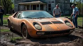 ASMR Lamborghini Miura P400 1967 Full Restoration #VintageCar #ClassicCar #ExoticCars @Factstory_777