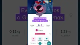Evolucionamos a Gastly Dinamax en Pok&eacute;mon Go 👻