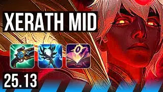 XERATH vs AHRI (MID) | 8/2/13, Dominating | EUW Master | 25.13