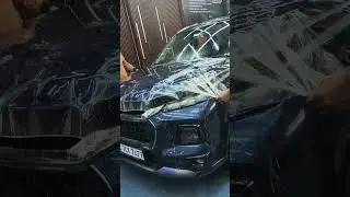 Paint Protection film installation on Grand vitara #ppfprotection #automobile #ppfinstallation #ppf
