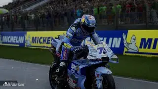 MotoGP 25 &mdash; Алекс Маркес &mdash; Мокрые гонки &mdash; Трасса Ле-Мана &mdash; Управление топливом &mdash; Игровой процесс