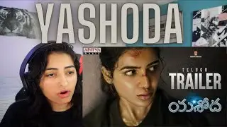 Yashoda Trailer REACTION | Samantha, Varalaxmi Sarathkumar | Manisharma | Hari - Harish