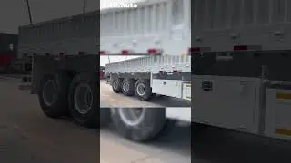 Flatbed Trailer | Reliable Solution for Heavy Cargo Transport 🚛💪