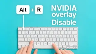 Как отключить Alt+R в приложении Nvidia