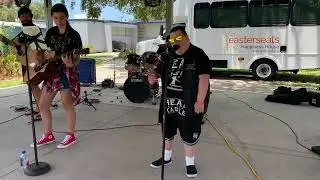 EveryOneRocks Rockband students performing for students at Easter Seals in Sarasota
