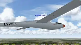 Condor version 3 Flight Simulator Final Glide Akmene