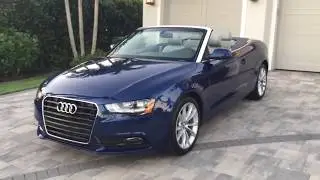 2014 Audi A5 Premium Cabrio Review and Test Drive by Bill - Auto Europa Naples