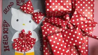 Unboxing Hello Kitty Blind Bag💖ASMR💖Sanrio blind bag paper😍paper sanrio 🎁surprise unboxing