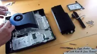 How To Fully Disassemble A PS3 Slim [Case Mod] [Complete Dust Removal] [+Reassemble] [Easy] [HD]