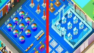 Idle Fitness Gym Tycoon! MAX LEVEL BUILD & MACHINES EVOLUTION Level 9999+ Idle Fitness Gym Tycoon
