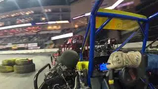 Joey Bailey in-car: 1/10/2026 Allentown Indoor Race Heat 4