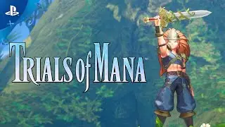 Trials of Mana - The Sacred Sword Trailer | PS4