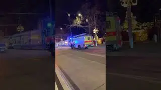 Rando York - Shorts and Trains is live! Emergency services at Zurich Christmas Market