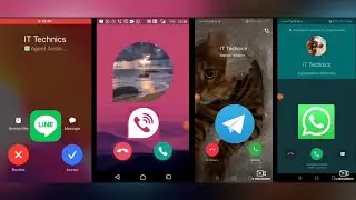 Incoming Call: WhatsApp vs TeleGuard vs Rugram vs Line/Screen recording mix