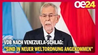 VdB nach Venezuela-Schlag: 