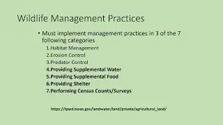 Supplemental Water, Food, & Shelter - Texas Post Oak Savannah Wildlife Tax Valuation (4/5)