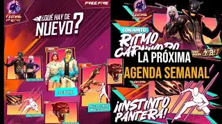 🔥LA PR&Oacute;XIMA AGENDA SEMANAL DE FREE FIRE EN MARZO 2026, PASE BOOYAH, RITMO CARN&Iacute;VORO, M14 PANTERA