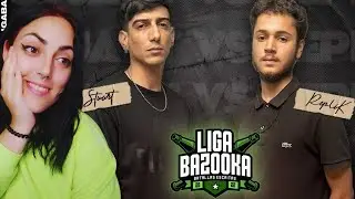 REACCIÓN a REPLIK VS STUART #ligabazooka 2022 💖 #replik #stuart