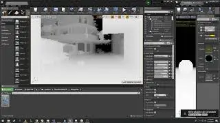 UE4 LIDAR Post Process material demo