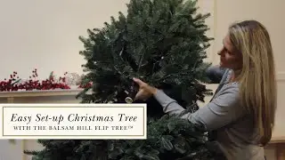 Easy Set-up Christmas Tree with the Balsam Hill Flip Tree&reg; | Balsam Hill&reg;
