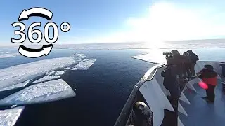 Cruise Ross Sea Antarctica 360 Video VR
